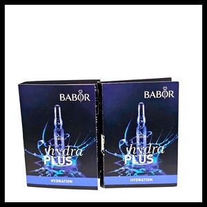 2 x Babor Hydration Hydra Plus Ampoule Concentrates 1 Ampoule Sample Try